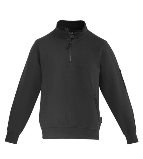 Picture of Syzmik, Mens 1/4 Zip Brushed Fleece